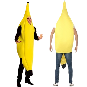 男女通用香蕉服裝“黃香蕉”
