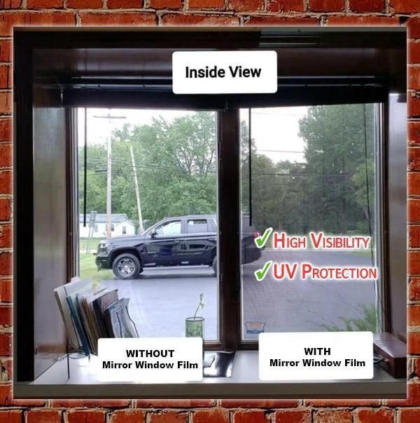 One-way Perspective Film Household Shading Sunscreen Sticker SimplyOnlineShopping