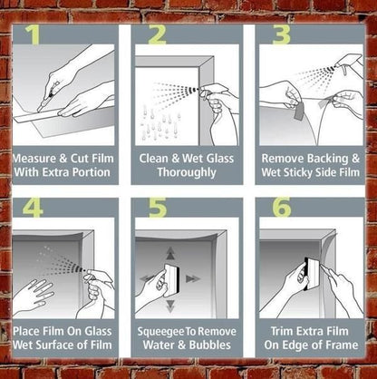 One-way Perspective Film Household Shading Sunscreen Sticker SimplyOnlineShopping