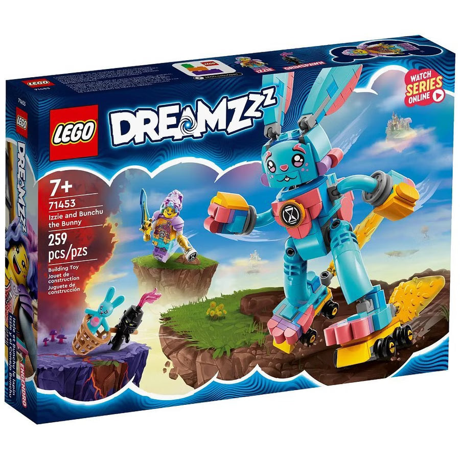 LEGO® 71453 - DreamZzz Izzie and her rabbit Bunchu (259 pieces)