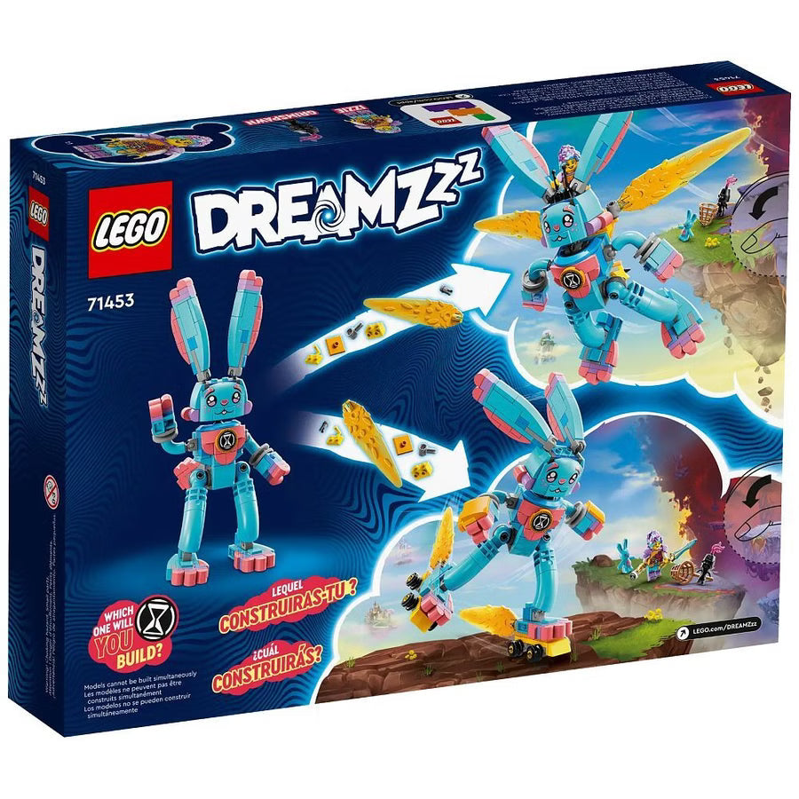 LEGO® 71453 - DreamZzz Izzie and her rabbit Bunchu (259 pieces)