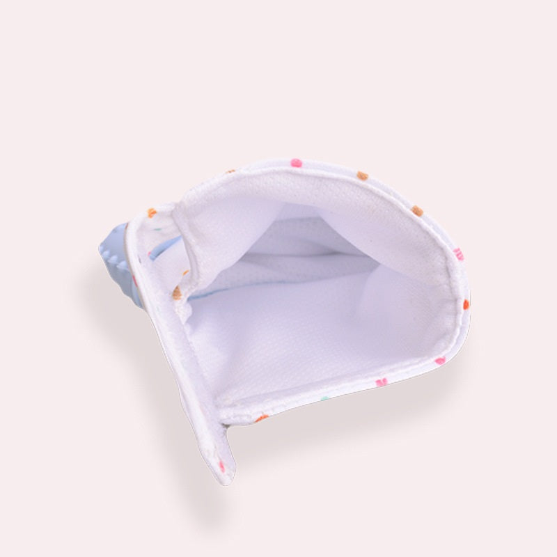 Baby teether baby anti-bite silicone molar gloves children's sound toys SimplyOnlineShopping