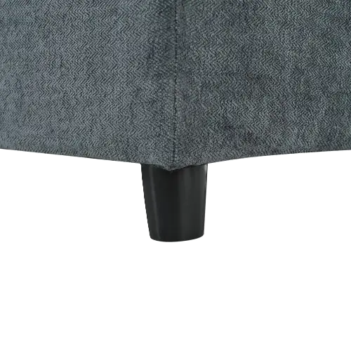 Modulares 115,5‑Zoll Ecksofa in Dunkelgrau mit Stauraum & Komfortpolstern SimplyOnlineShopping