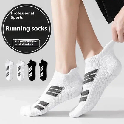 Outdoor Running Basketball Socks Towel Massage Footbed Thickening Sweat-absorbing Men's Socks SimplyOnlineShopping