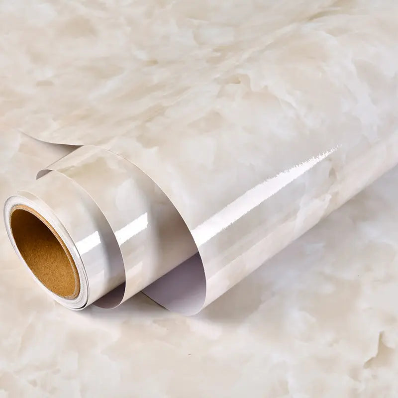Wallpaper Vinyl-Film Room-Decor Furniture Renovation Self-Adhesive Marble Bathroom Kitchen SimplyOnlineShopping