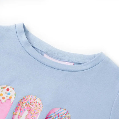 Kinder T‑Shirt – Ice Cream Print SimplyOnlineShopping